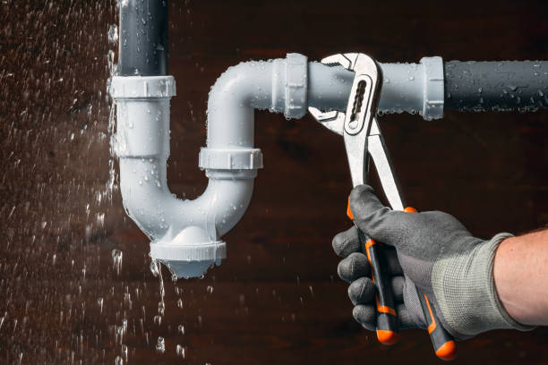 Professional Burst Pipe Repair technician working in Bostic, NC